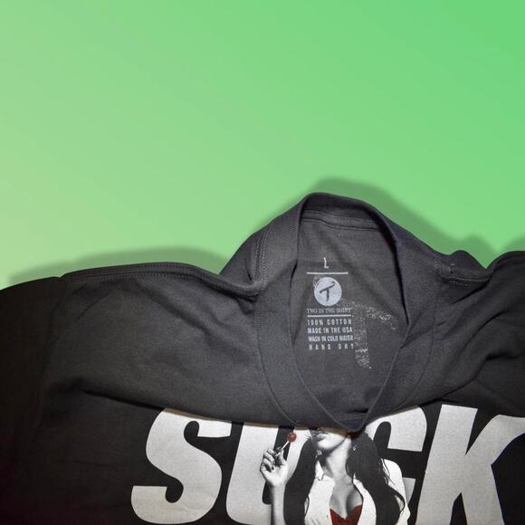 The Sucker Free Black Shirt by Two in the Shirt (T.I.T.S.) in Large - Picture 6 of 6
